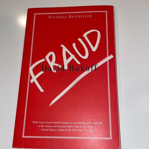 Fraud by David Rakoff Paperback Humor Essays‎ book This American Life - Picture 1 of 4